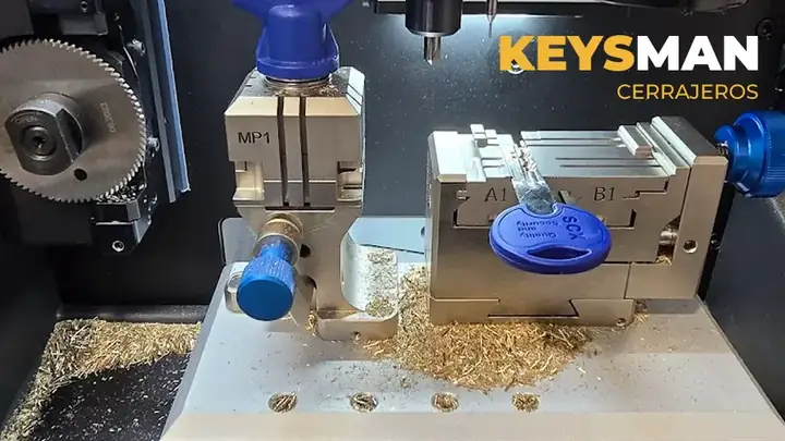 Servicio profesional de copia de llaves en Palma - Keysman Cerrajeros Duplicado electrónico de precisión y copia de llaves en Keysman Palma de Mallorca